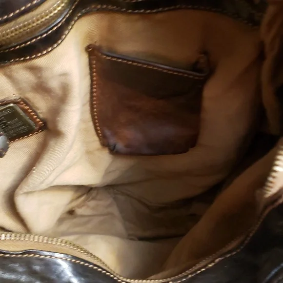 Campomaggi Leather Studded bag - Picture 4 of 11